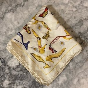 salvatore ferragamo silk scarf